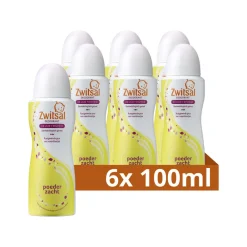 Zwitsal 6x Deodorant Poederzacht 100 ml