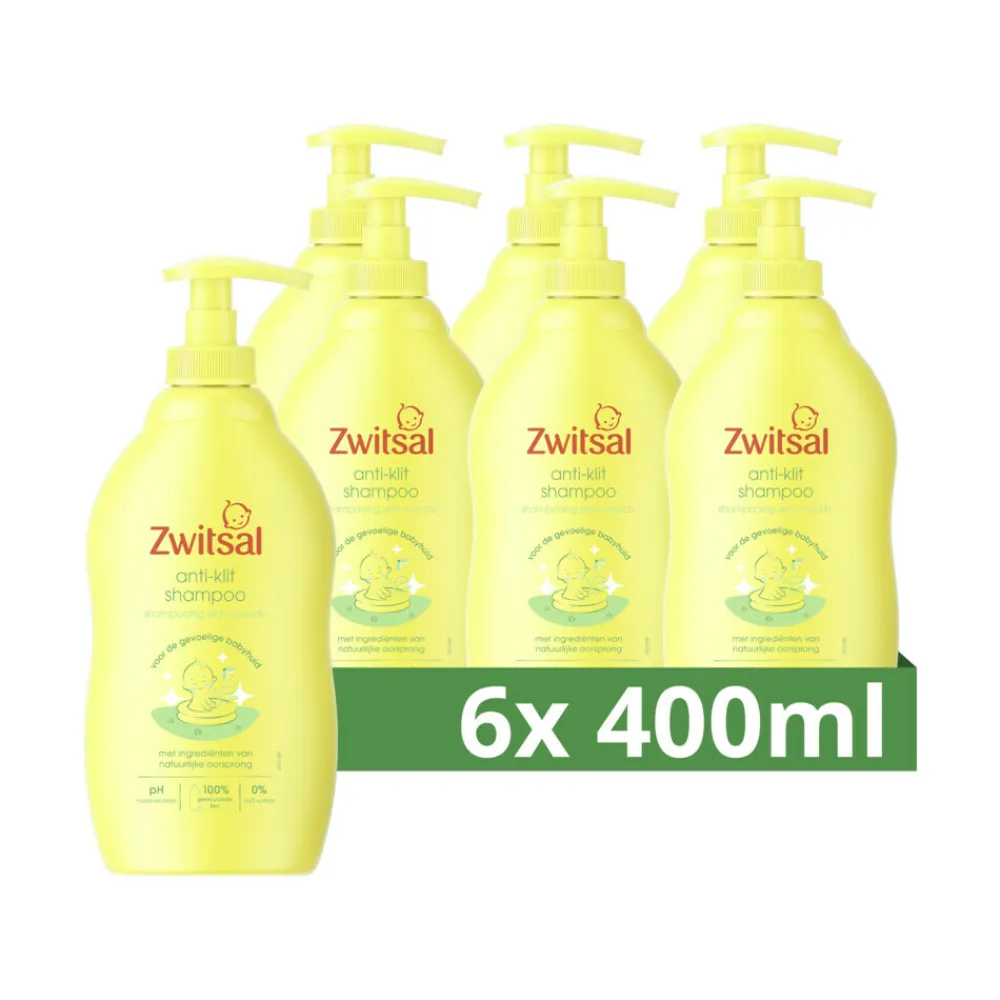 Zwitsal 6x Shampoo Anti-Klit 400 ml