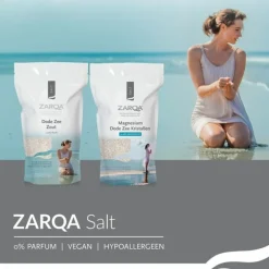 Zarqa 100% Dode Zeezout Navulzak 1000 gr