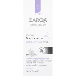 Zarqa Nachtcreme Extra Dry Skin Plus Sensitive 50 ml