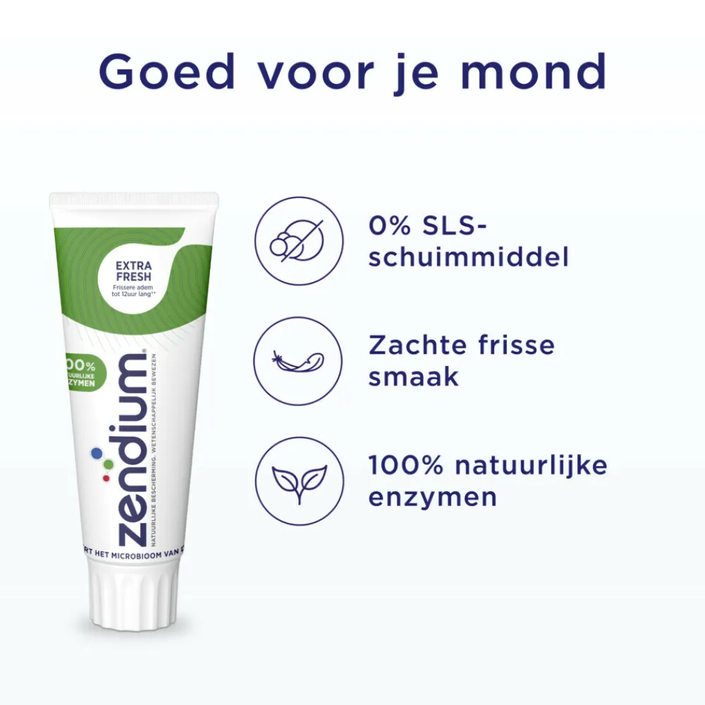 Zendium Tandpasta Extra Fresh 75 ml