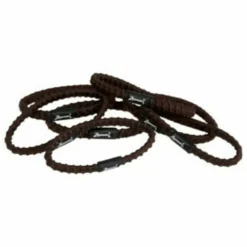 Zenner Elastieken Stay in Hair Bruin 7 stuks