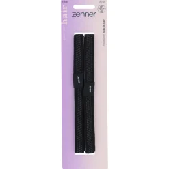 Zenner Haarband Stay in Hair Zwart 2 stuks