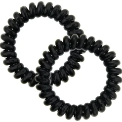 Zenner Haarelastiek Cable Zwart 2 stuks